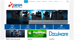 Desktop Screenshot of e-gesa.com.ar