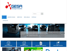 Tablet Screenshot of e-gesa.com.ar